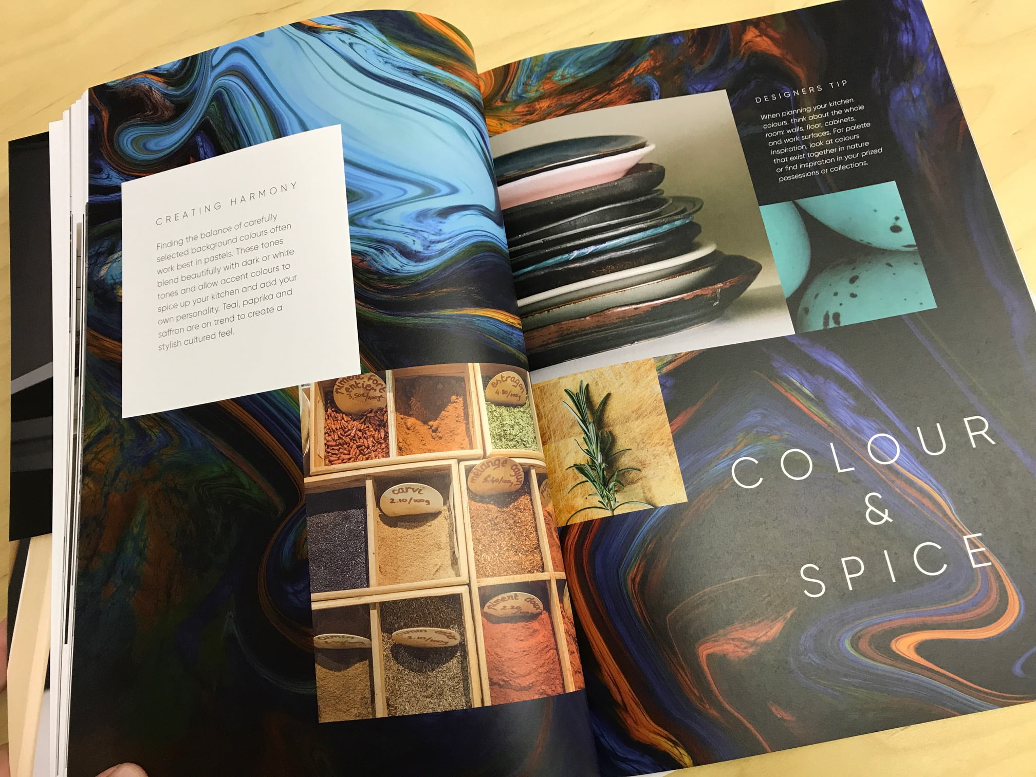 Gallery brochure - colour and spice DPS