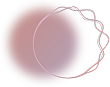 Minimal overlapping circular gradient illustration in muted pink and white representing digital transformation and technology services.